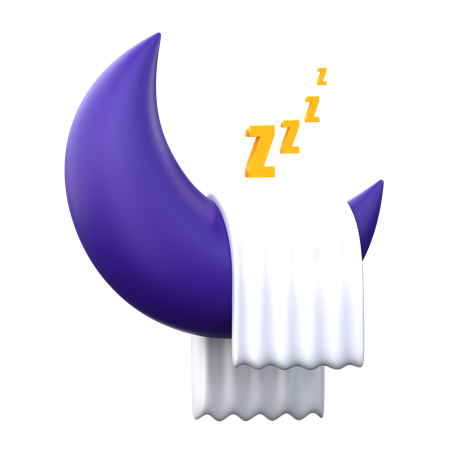 Assez de sommeil  3D Icon