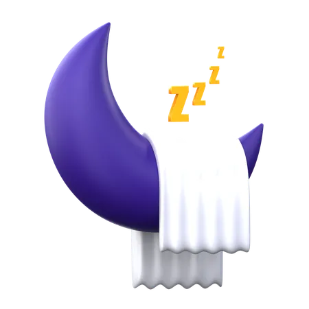 Assez de sommeil  3D Icon