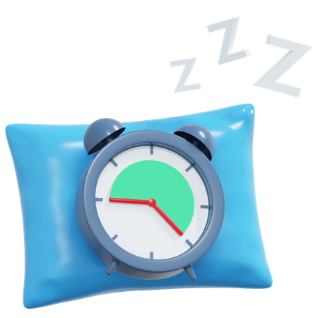 Assez de temps de sommeil  3D Icon