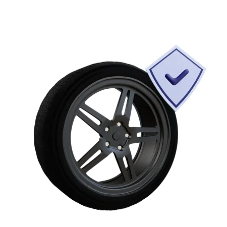 Assicurazione auto  3D Icon