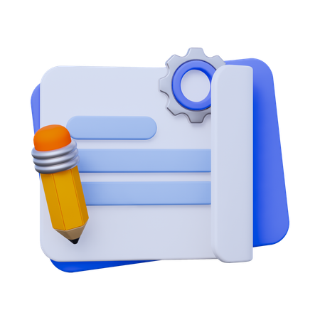 Assignments Note  3D Icon