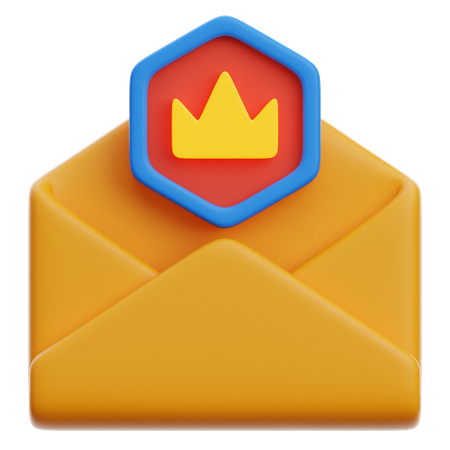 E-mail de assinatura  3D Icon