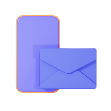 Assistance par courrier électronique en ligne  3D Icon