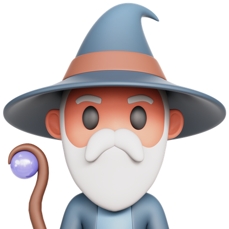 Magicien  3D Icon