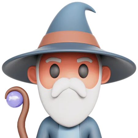 Magicien  3D Icon