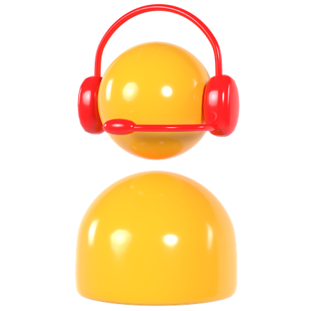 Assistant  3D Icon