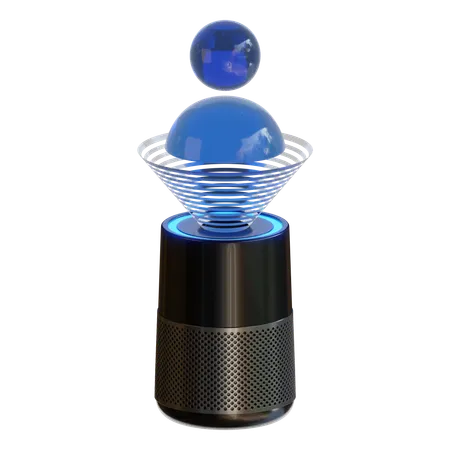 Assistant vocal  3D Icon