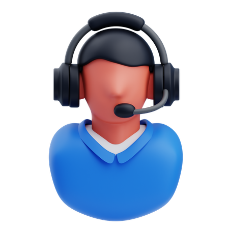 Assistente  3D Icon