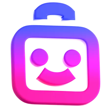 Assistente chatbot  3D Icon