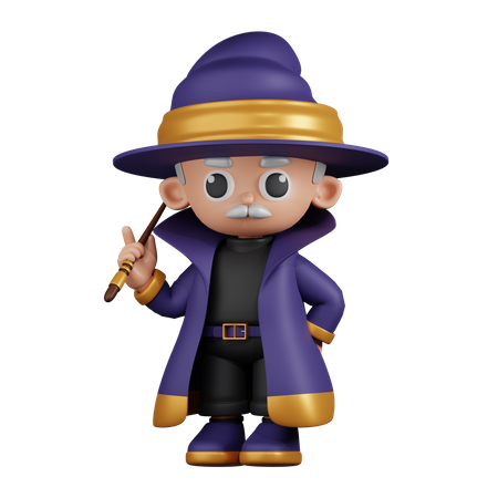 Assistente dando conselhos  3D Icon