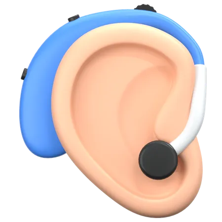 Assistive listening  3D Icon