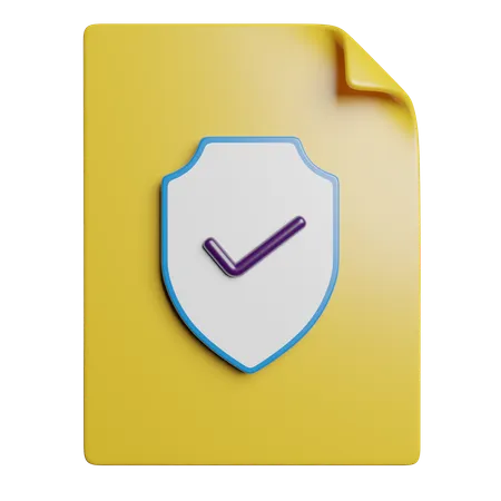 Assurance  3D Icon