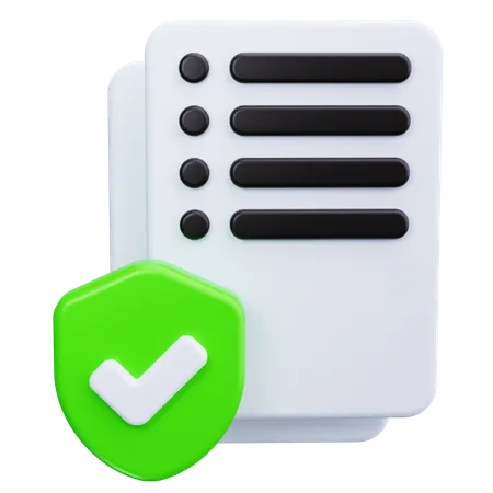 Assurance  3D Icon