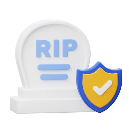 Assurance décès  3D Icon