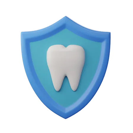 Assurance dentaire  3D Icon