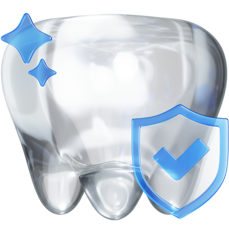 Assurance dentaire  3D Icon