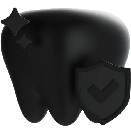 Assurance dentaire  3D Icon