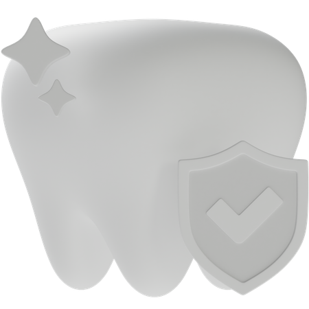 Assurance dentaire  3D Icon