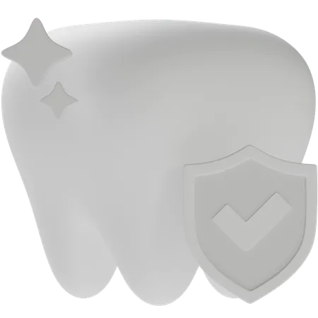 Assurance dentaire  3D Icon