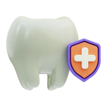 Assurance dentaire  3D Icon