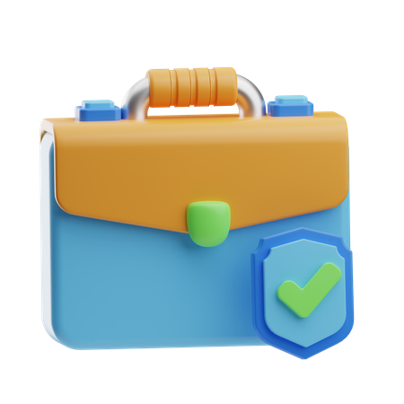 Assurance entreprise  3D Icon