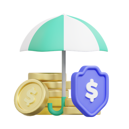 Assurance financière  3D Icon