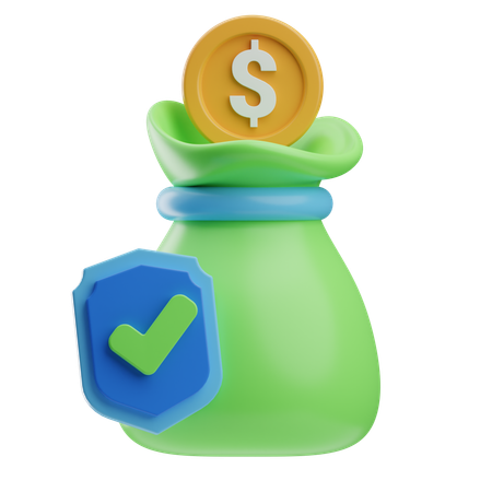 Assurance financière  3D Icon