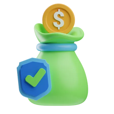 Assurance financière  3D Icon