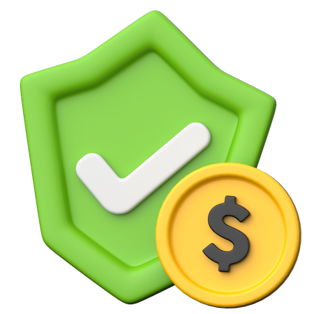 Assurance financière  3D Icon