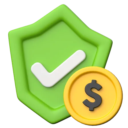 Assurance financière  3D Icon