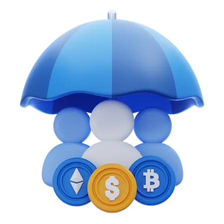 Assurance financière  3D Icon