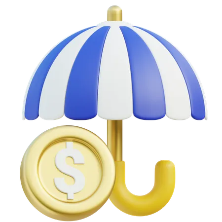 Assurance financière  3D Icon