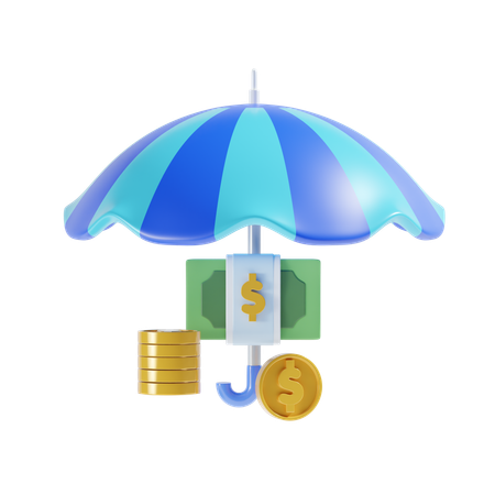 Assurance financière  3D Icon