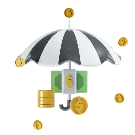 Assurance financière  3D Icon