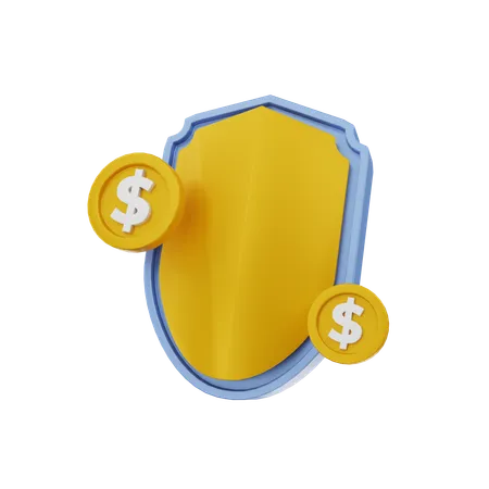 Assurance financière  3D Icon