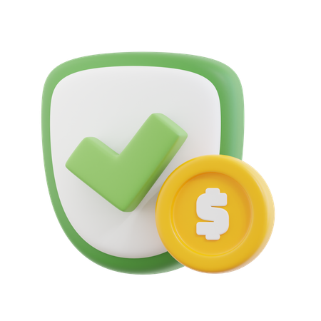 Assurance financière  3D Icon