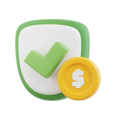 Assurance financière  3D Icon