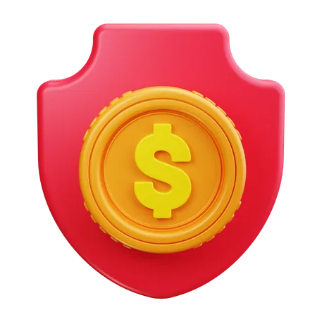 Assurance financière  3D Icon