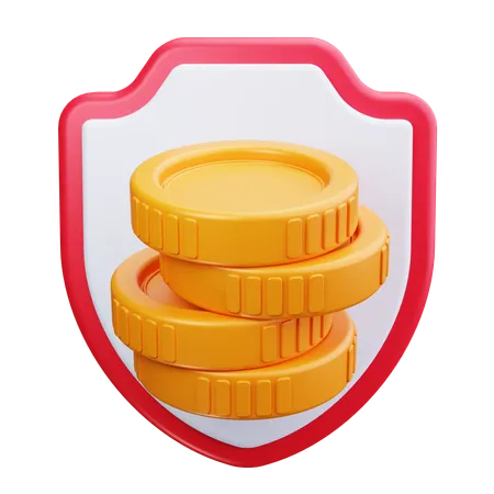 Assurance financière  3D Icon