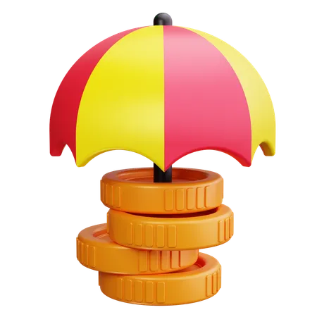 Assurance financière  3D Icon