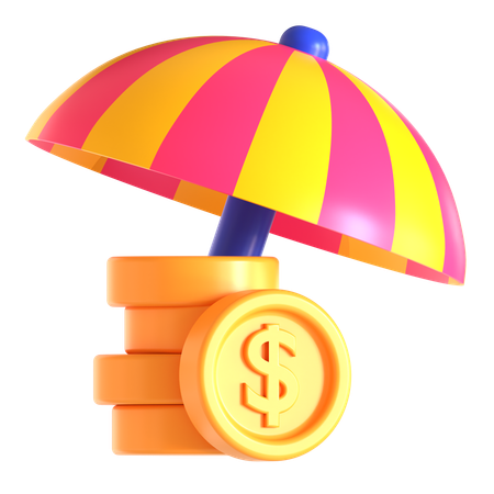 Assurance financière  3D Icon