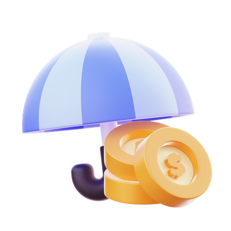 Assurance financière  3D Icon