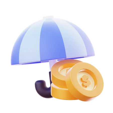 Assurance financière  3D Icon