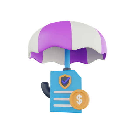 Assurance financière  3D Icon