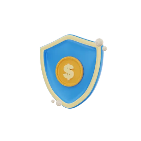 Assurance financière  3D Icon