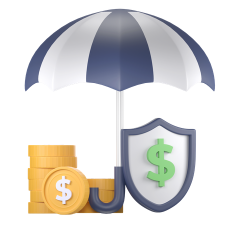 Assurance financière  3D Icon