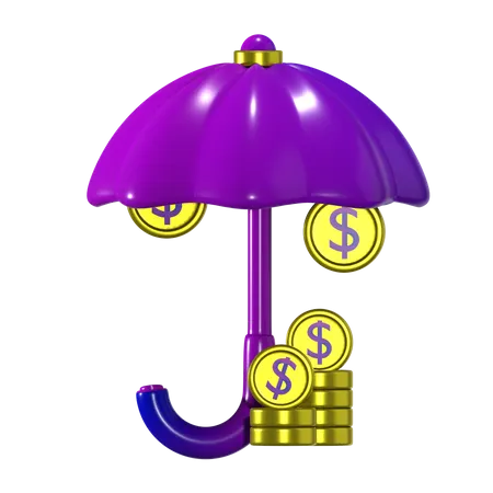 Assurance financière  3D Icon