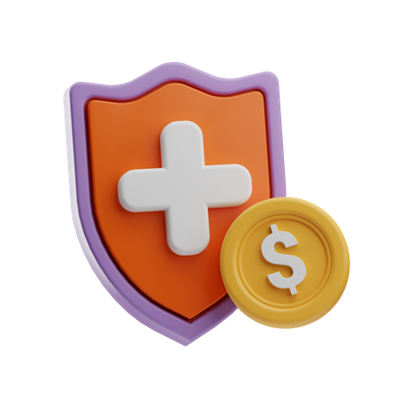 Assurance financière  3D Icon