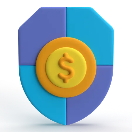 Assurance financière  3D Icon