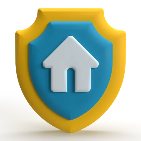 Assurance habitation  3D Icon